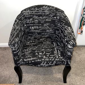 Paris Themed Chair (Home Goods)